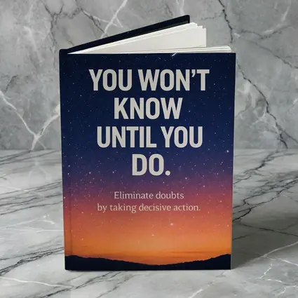 You Won't Know Until You Do Quote