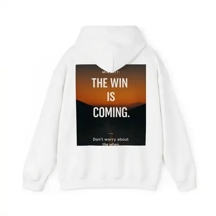 The Win Is Coming Mindset Road Sunset