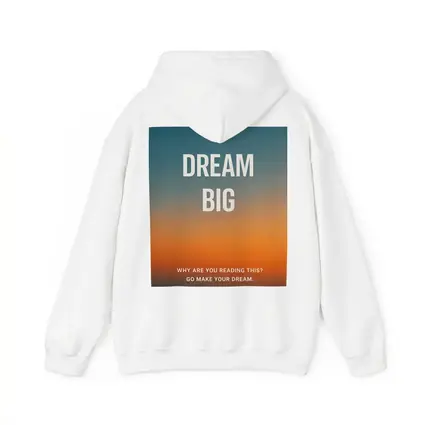 Dream Big Mindset Motivational Sunset Quote
