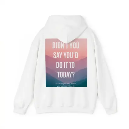 Motivational Quote Pink Mountain Sunrise Landscape