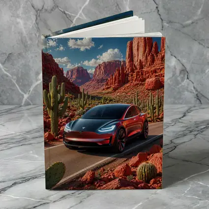 Tesla Model 3 Red Rock Canyon Drive