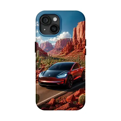 Tesla Model 3 Red Rock Canyon Drive