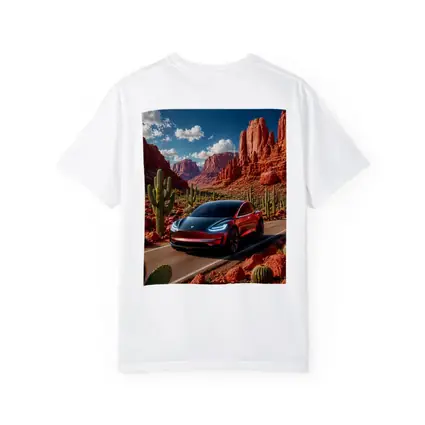 Tesla Model 3 Red Rock Canyon Drive