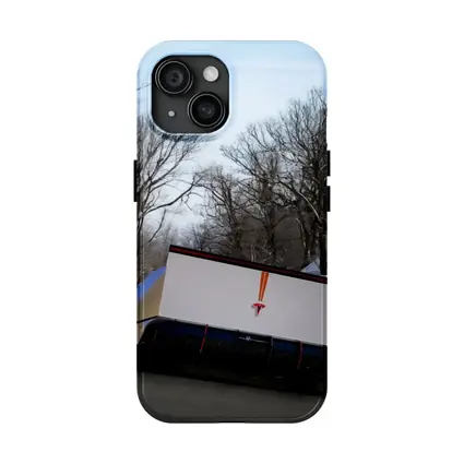 Tesla Semi Truck Winter Snow Road
