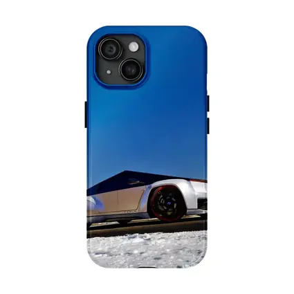 Tesla Cybertruck Silver Truck Snowy Road