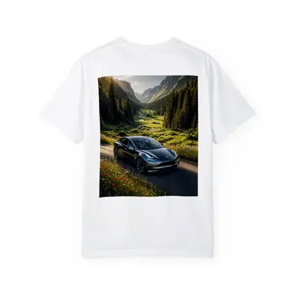 Tesla Model 3 Mountain Valley Road Drive