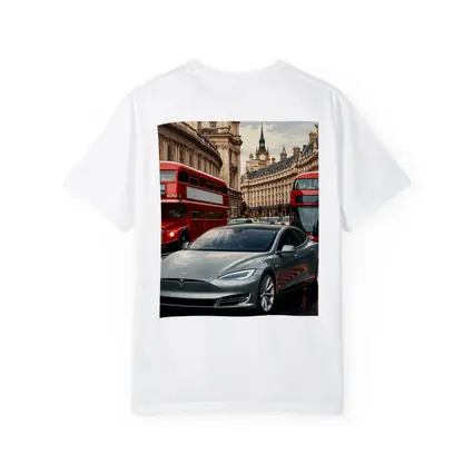 Tesla Model S London Double Decker Buses