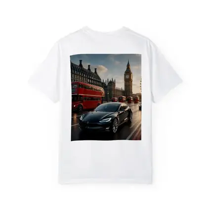 Tesla Model S Westminster Bridge London