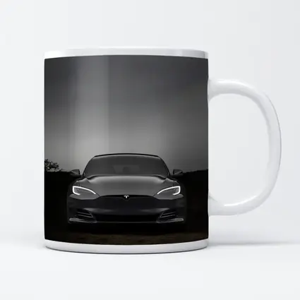 Tesla Model S Dark Moody Night Sky