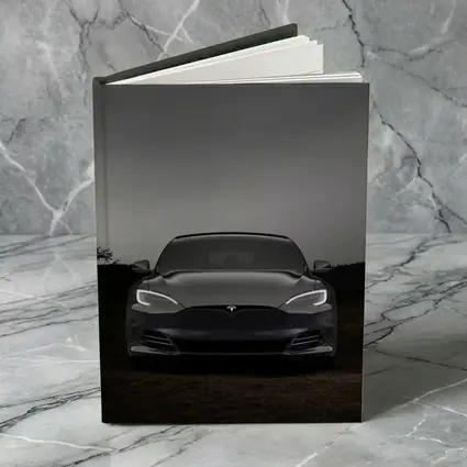 Tesla Model S Dark Moody Night Sky