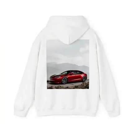 Tesla Model S Red Mountain Road Scene