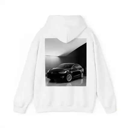Tesla Model X Black On Marble Floor