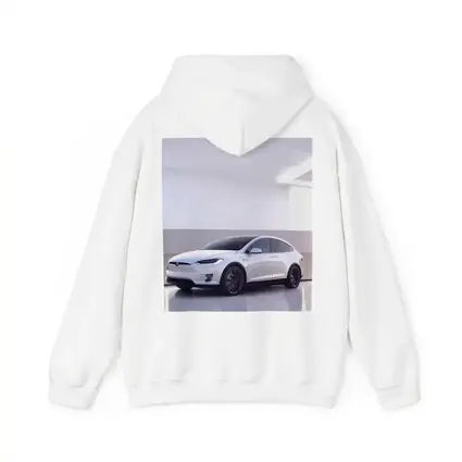 Tesla Model X White Marble Showroom