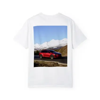 Tesla Model X Red Mountain Road Drive