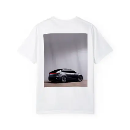 Tesla Model Y Gray Studio Background