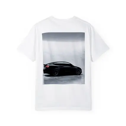 Tesla Model Y Black Matte Marble Studio