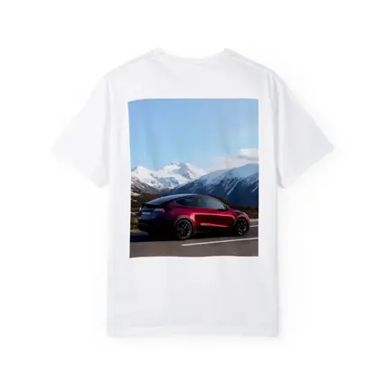 Tesla Model Y Red Mountain Road Drive