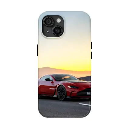 Aston Martin Vantage V12 Sunset Mountain Road