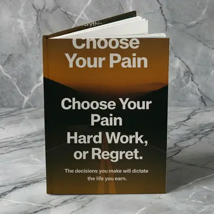 Choose Your Pain Hard Work or Regret