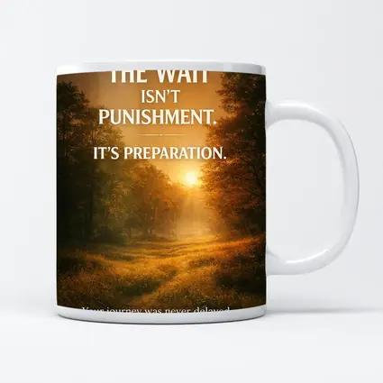Mindset Wait Preparation Sunrise Forest Path