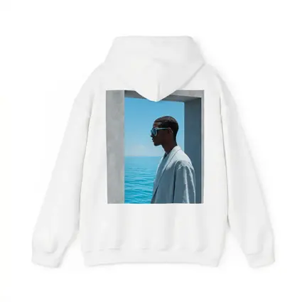 Man in Sunglasses by Ocean Doorway