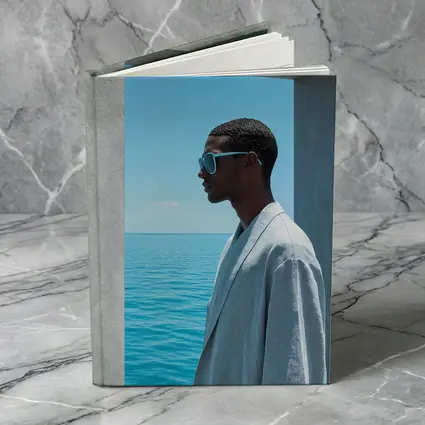 Man in Sunglasses by Ocean Doorway