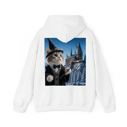 Wizard Cat Harry Potter Style Magic Castle