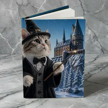 Wizard Cat Harry Potter Style Magic Castle