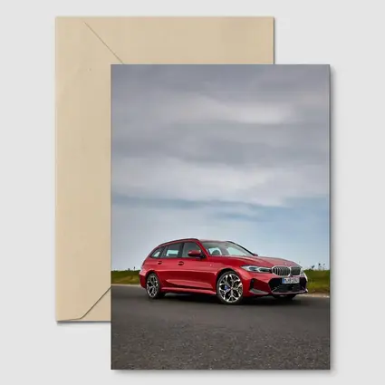 BMW 3 Series Touring Red Road Setting