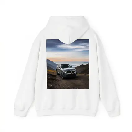 BMW XM SUV Mountain Road Dramatic Sky