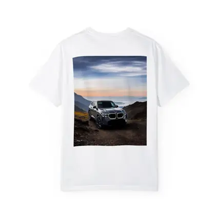 BMW XM SUV Mountain Road Dramatic Sky