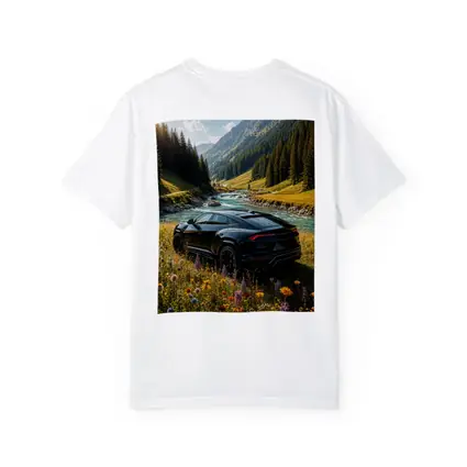 Lamborghini Urus Black SUV Mountain Valley
