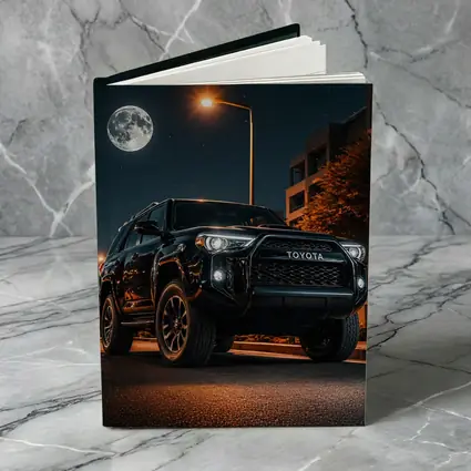 Toyota 4Runner Black SUV Night Moon