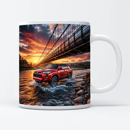 Toyota 4Runner Red River Crossing Sunset
