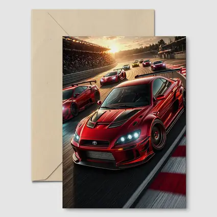 Toyota Altezza Racing on Sunset Track