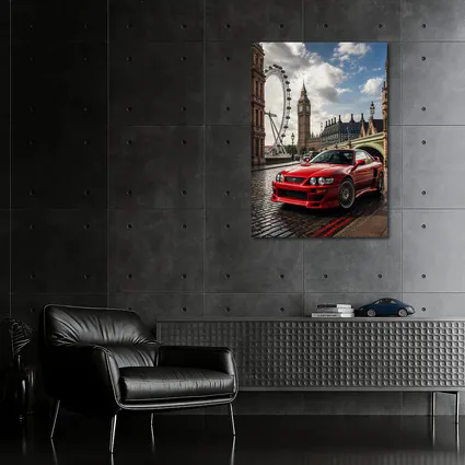 Toyota Altezza Red Car London Big Ben