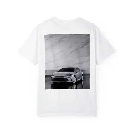Toyota Camry Silver Sedan Marble Wall