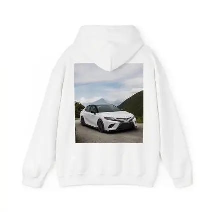 Toyota Camry White Mountain Road Scene