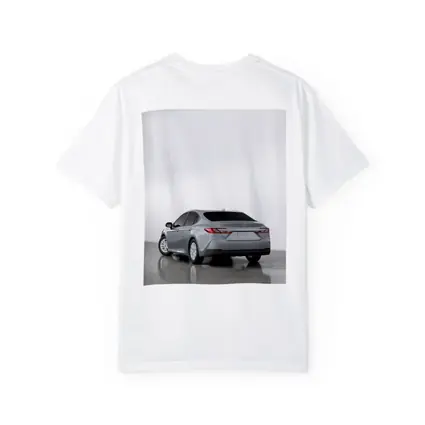 Toyota Camry Silver Sedan Studio Shot