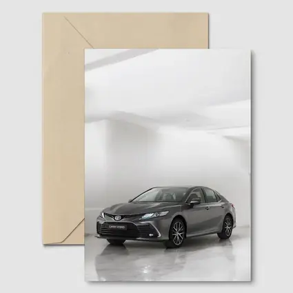 Toyota Camry Hybrid Gray Marble Studio
