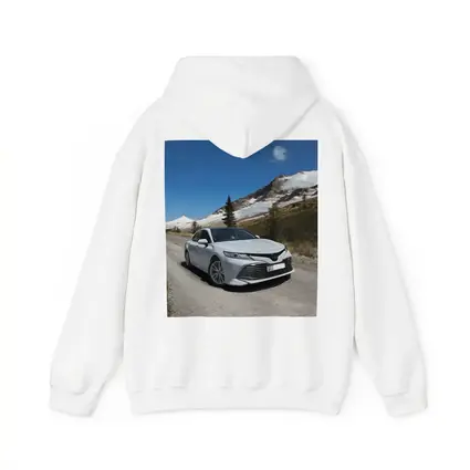 Toyota Camry White Mountain Road Photography