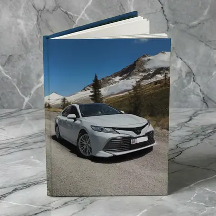 Toyota Camry White Mountain Road Photography