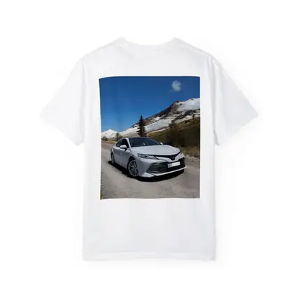 Toyota Camry White Mountain Road Photography