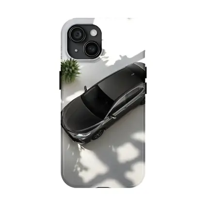 Toyota Camry Gray Sedan Overhead Studio Shot