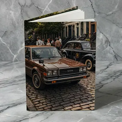 Toyota Cressida Classic Car Cobblestone Street