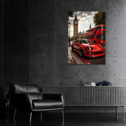 Toyota Celica Red Sports Car London