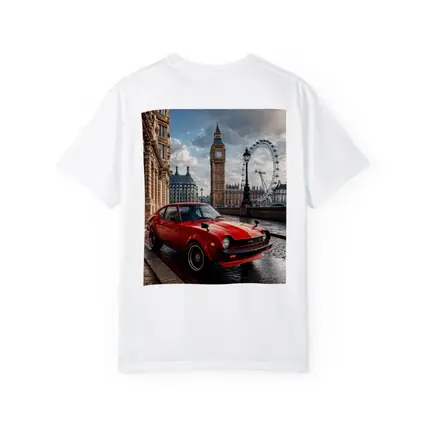 Toyota Celica Red Car London Big Ben