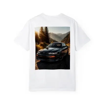 Toyota Chaser Sport Parked Mountain Sunset Road