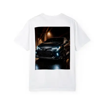 Toyota GR Corolla Rainy Night Street