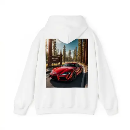 Toyota GR Supra Red at National Park